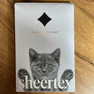 NWT Sheertex Classic Sheer Tights in Black, S